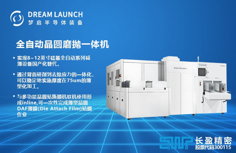 全自動晶圓磨拋一體機
